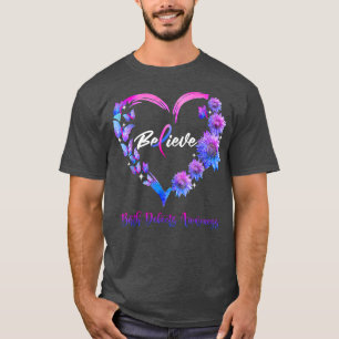 Camiseta Nacimiento Defectos Conciencia Corazón Mariposa Gi