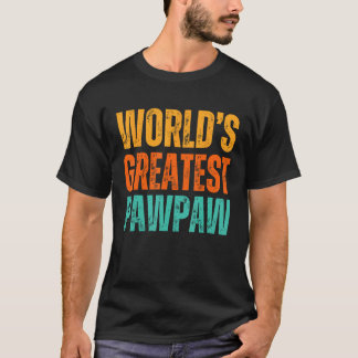 Camiseta Nacimiento del abuelo del abuelo de la Pawpaw más 