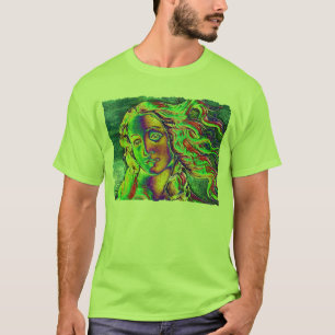 Camiseta Nacimiento del borde áspero de Venus