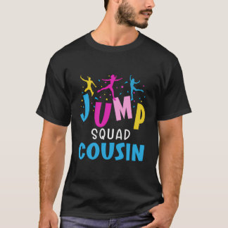Camiseta Nacimiento del Fiesta de Trampoline del primo del 