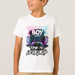 Camiseta Nacimiento Del Niño Tiempo Para Levantar Videojueg