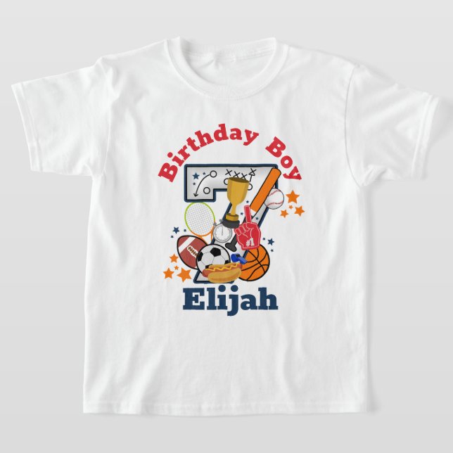 Camiseta Nacimiento Deportivo Todo Estrella Séptimo Día (Distribución)