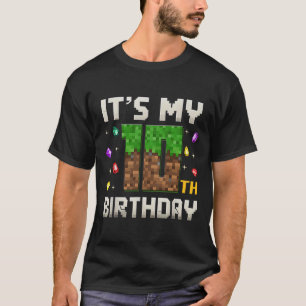Camiseta Nacimiento es mi décimo cumpleaños, video jugador