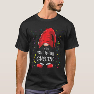 Camiseta Nacimiento Gnome Mateo Familia Funny Gnome Christm