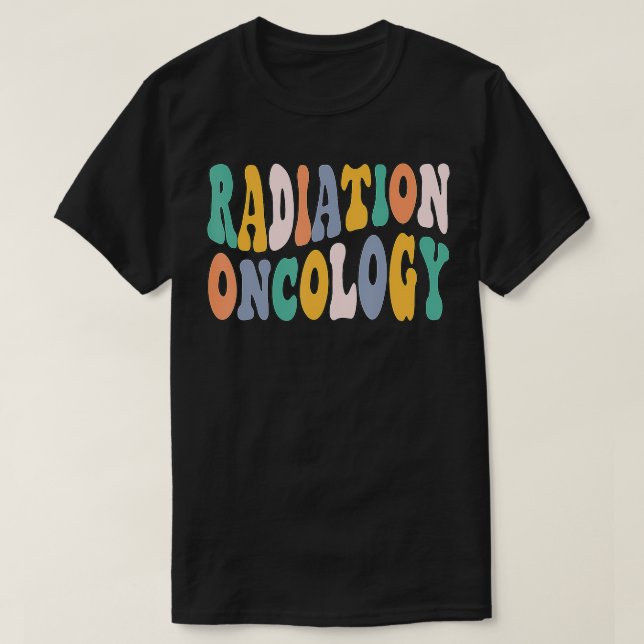 Camiseta Nacimiento Historia Negra Mes Radiación Oncología (Diseño del anverso)