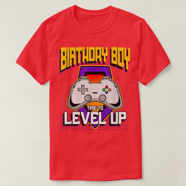 Camiseta Nacimiento Hora del Niño para levantar videojuego  (Diseño del anverso)