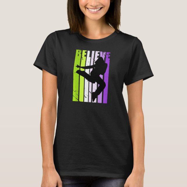 Camiseta Nacimiento inspirador motivacional del baile de ca (Anverso)