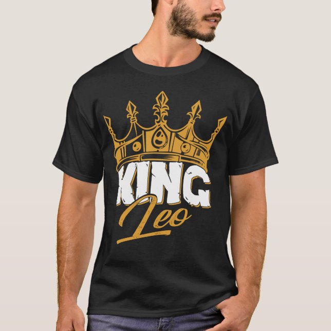 Camiseta Nacimiento Leo Zodiac Shirt (Anverso)