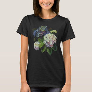 Camiseta Nacimiento Mes Hidrangea Flores