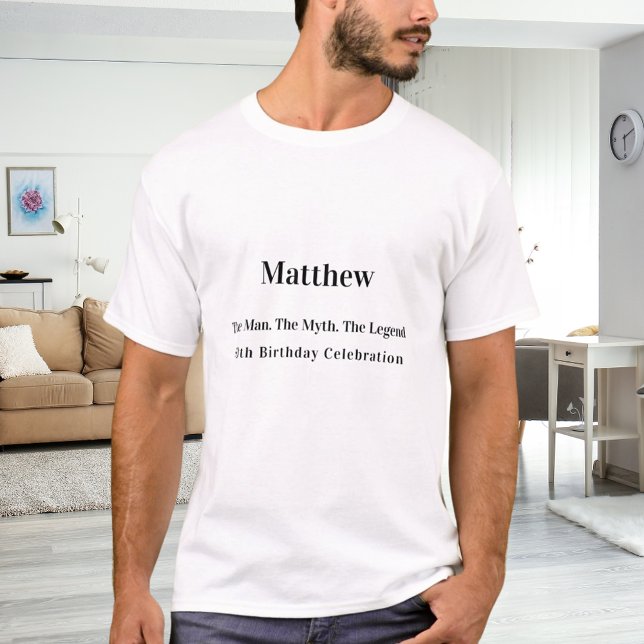 Camiseta Nacimiento mito mito nombre diversión (Subido por el creador)