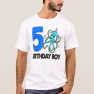 Camiseta Nacimiento Niño 5 S Amor Octopus
