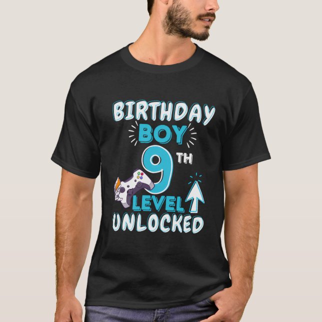 Camiseta Nacimiento Niño 9º Nivel Desbloqueado - Costú De V (Anverso)