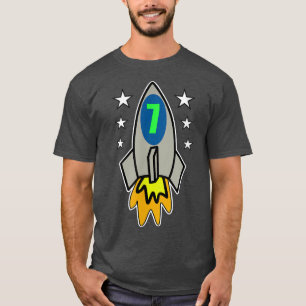 Camiseta Nacimiento Niño Astronauta de 7 años