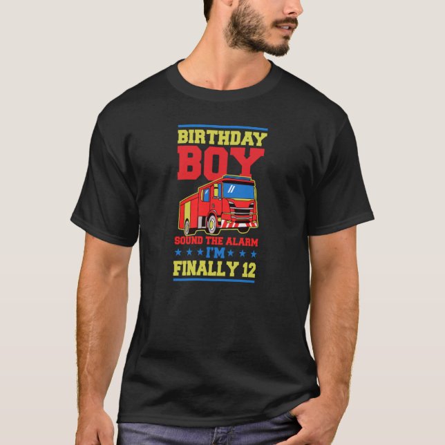 Camiseta Nacimiento Niño Sonó La Alarma Que Por Fin Tengo 1 (Anverso)