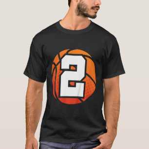 Camiseta Nacimiento número 2 de Bysketbyll para niños de do