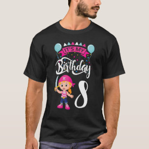 Camiseta Nacimiento pirata de 8 niños Fiesta