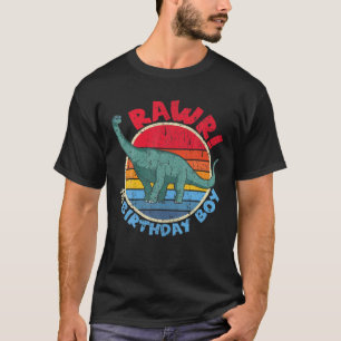 Camiseta ¡Nacimiento, Rawr! Brachiosauro I Familia Matchi