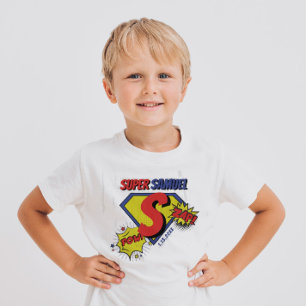 Camiseta Nacimiento Rojo y Azul Nacimiento Super Hero
