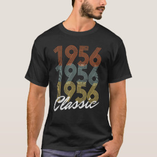 Camiseta Nacimiento Vintage Clásico De 1956 Nacido En 1956 