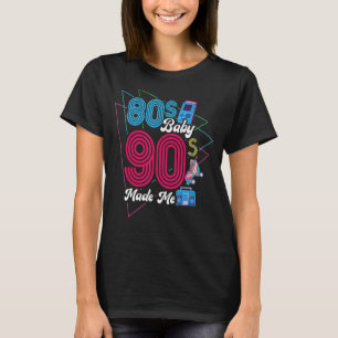Camiseta Nació en los años 80 de Baby 90's
