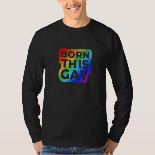 Camiseta Nació esta edición de semitono gay