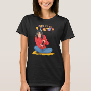 Camiseta Nació Para Ser Una Cita De Sarcasm Divertida Para