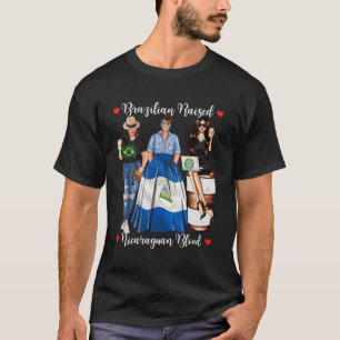 Camiseta Nació Sangre Nicaragüense En Nicaragua