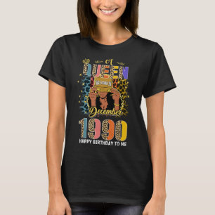 Camiseta Nació Una Reina En Diciembre De 1990 32 Años De Ed