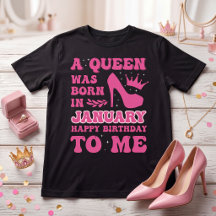 Nació una reina en enero, chica de cumpleaños rosa