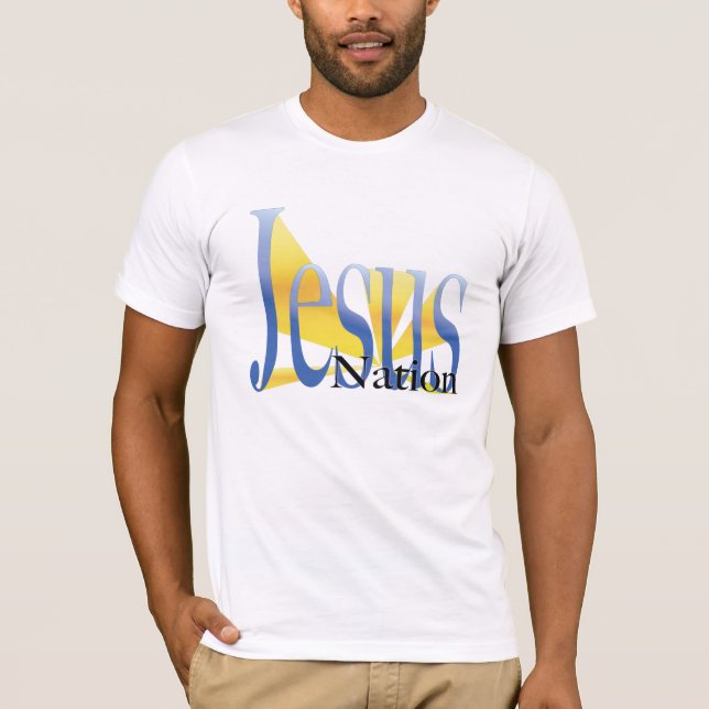 Camiseta Nación 2 de Jesús - hombres (Anverso)