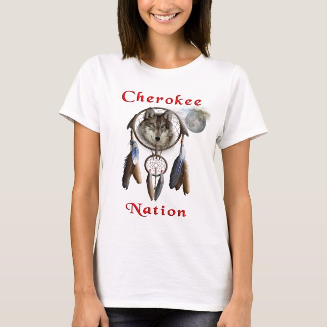 Camiseta Nación Cherokee (Anverso)