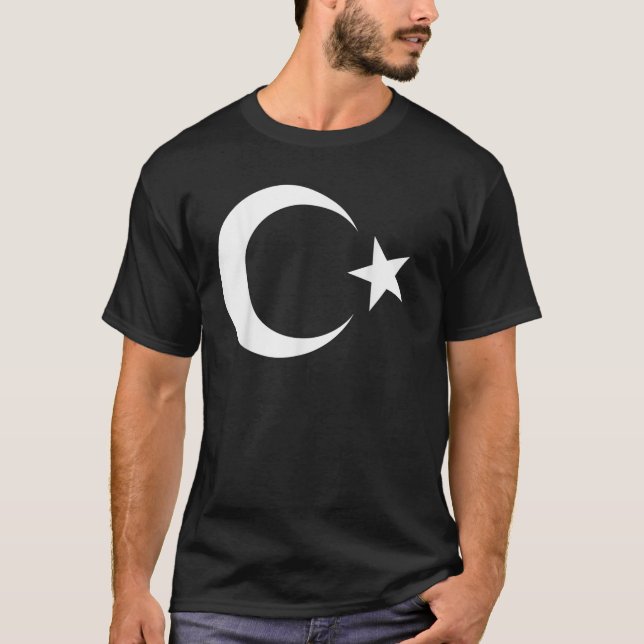 Camiseta Nación de bandera turca de Ataturk (Anverso)