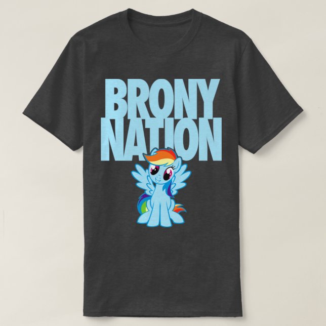 CAMISETA NACIÓN DE BRONY (Diseño del anverso)