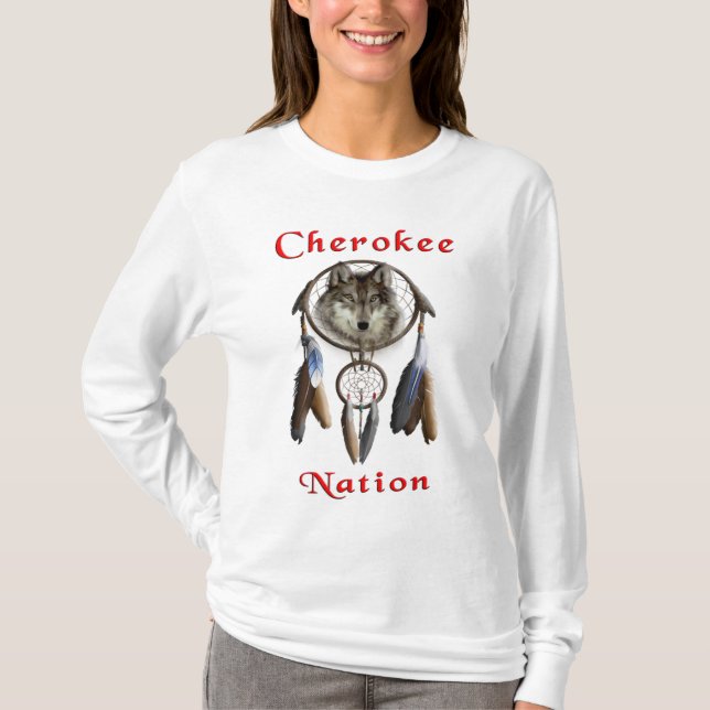 Camiseta Nación de Cherokee (Anverso)