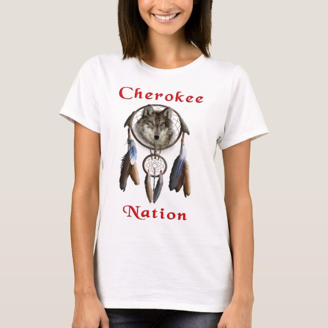Camiseta Nación de Cherokee (Anverso)