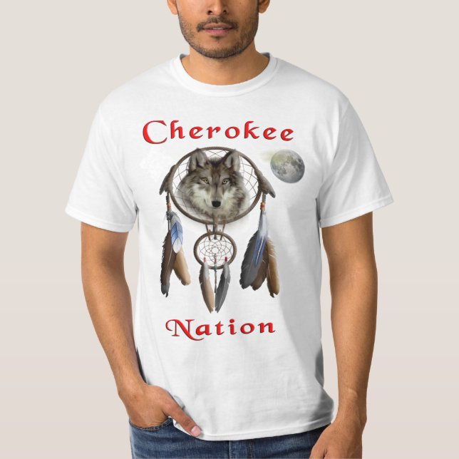 Camiseta Nación de Cherokee (Anverso)