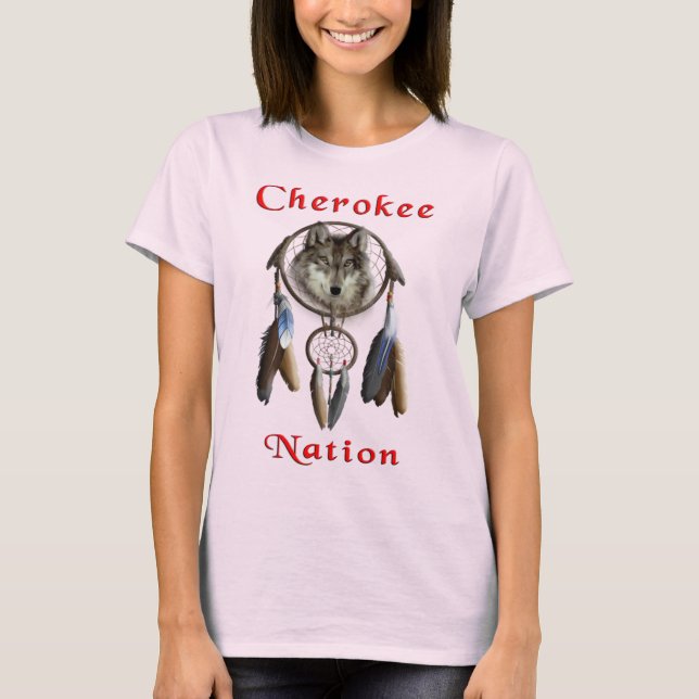 Camiseta Nación de Cherokee (Anverso)