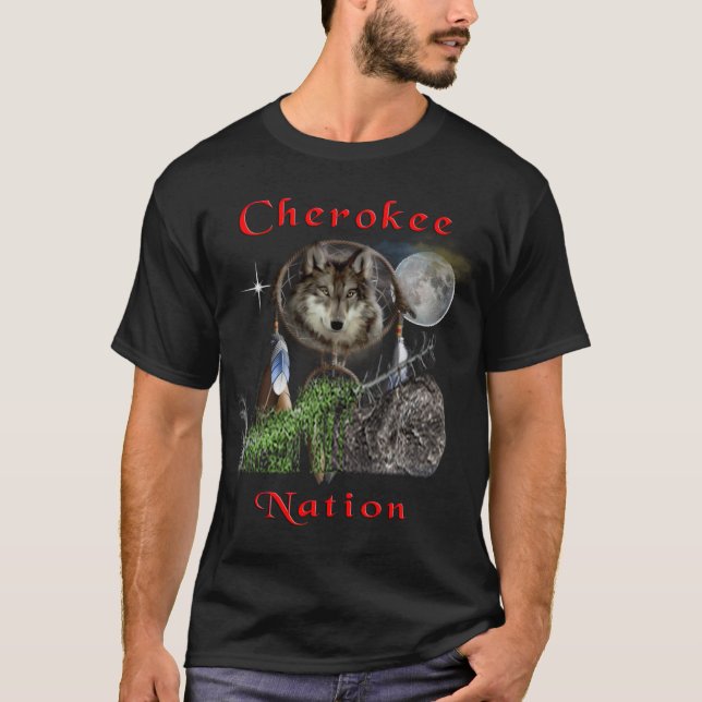 Camiseta Nación de Cherokee (Anverso)
