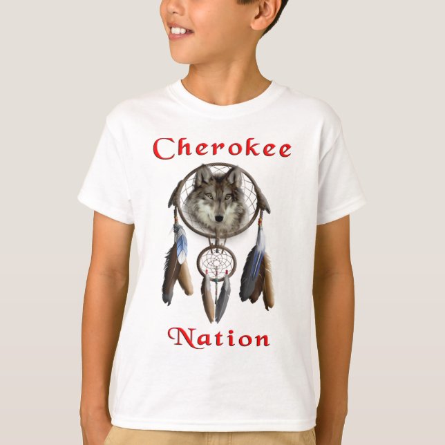 Camiseta Nación de Cherokee (Anverso)