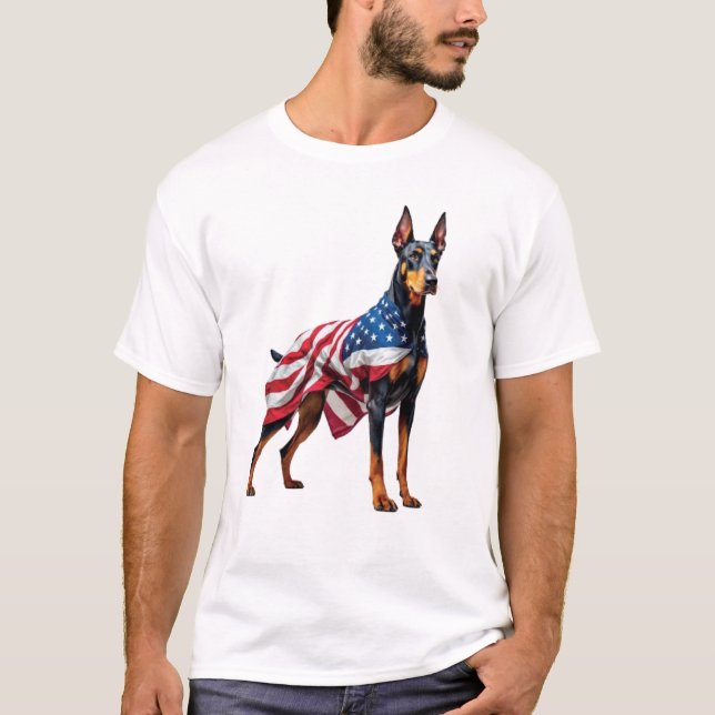 Camiseta Nación de la Guardia Doberman (Anverso)