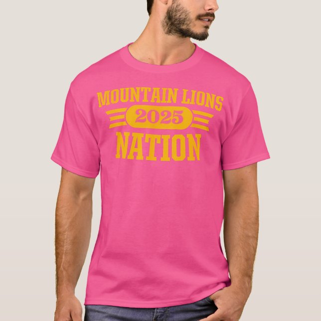 Camiseta Nación de Leones de la Montaña de Pineville 2025 (Anverso)