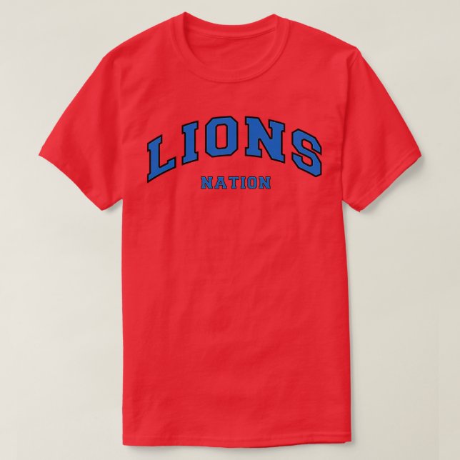 Camiseta Nación de los Leones (Diseño del anverso)