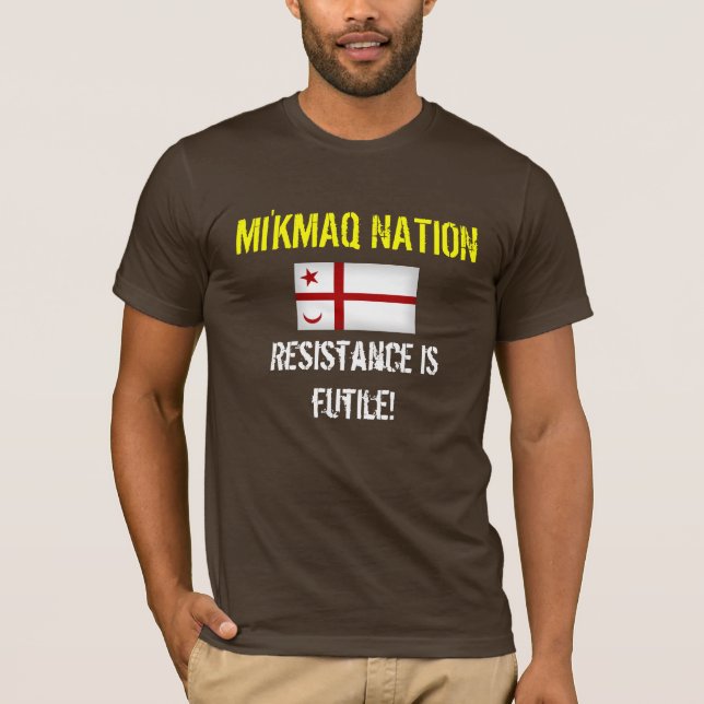 Camiseta Nación de Mi'kmaq (Anverso)