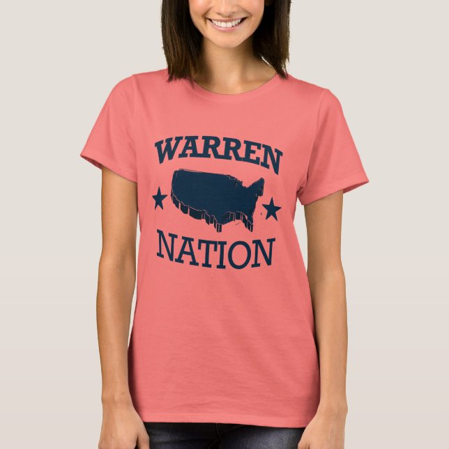 CAMISETA NACIÓN DE WARREN (Anverso)