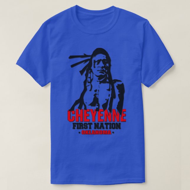 Camiseta Nación india de Cheyenne (Diseño del anverso)