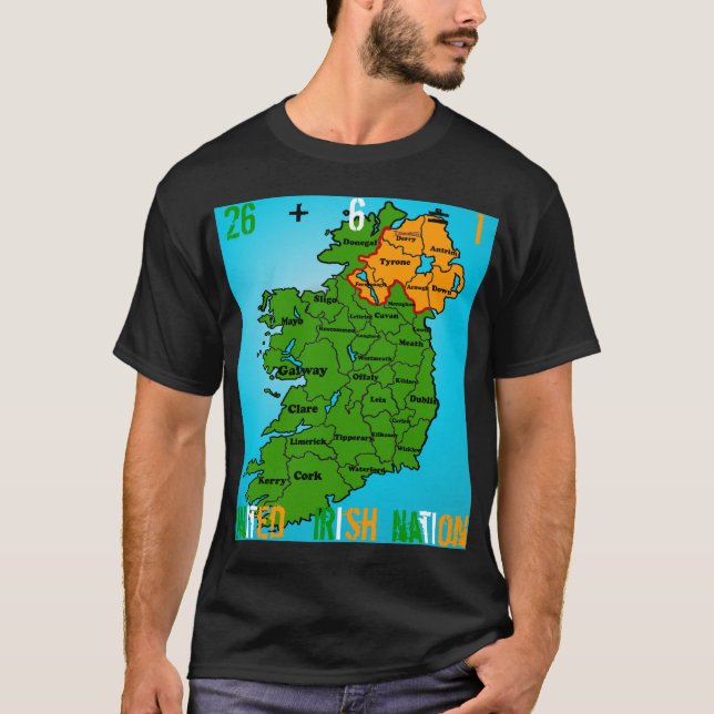 Camiseta Nación irlandesa unida (Anverso)