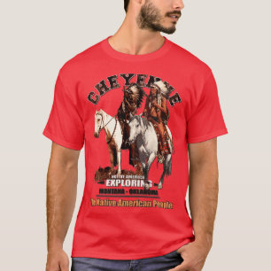 Camiseta Nación Nativa Americana Cheyenne