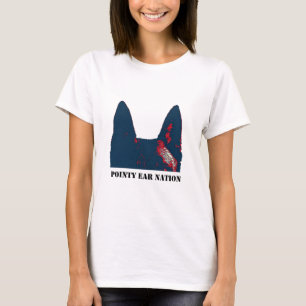 Camiseta Nación puntiaguda del oído