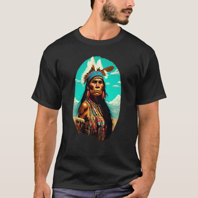 Camiseta Nación Yaqui Nativa Nativa Yaqui Mujer Indigenada (Anverso)