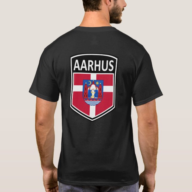 Camiseta Nacional - Aarhus Danmark T-Shirt (Reverso)